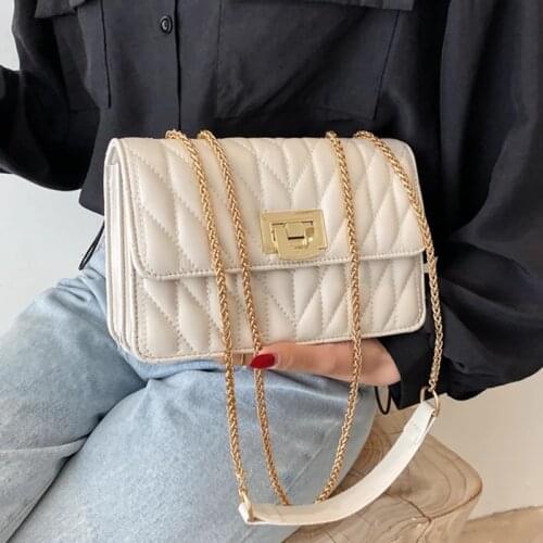 Embroidery Thread Small Crossbody Bag for Women 2021 Fashion Sac A Main Female Shoulder Bag Female Handbags and Purses 3 colour