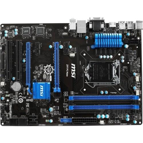 Free shipping original motherboard for MSI Z97 PC MATE LGA 1150 DDR3 I3 I5 I7 CPU USB3.0 32GB Z97 Desktop motherborad
