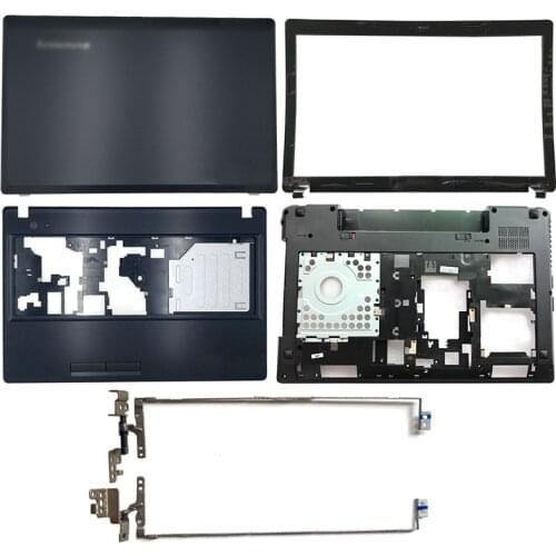 For Lenovo IdeaPad G585 Laptop LCD Back Cover/Front Bezel/Hinges/Palmrest/Bottom Case AP0N2000410 AP0N2000324 AP0N2000100