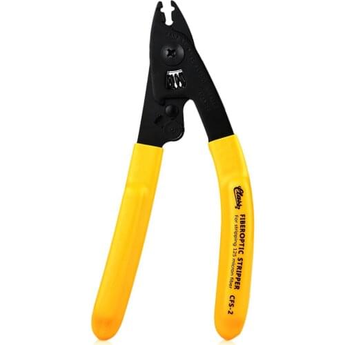 10PCS High quality Dual Port Fiber Optic Cable Stripper CFS-2 125 micronfiber Fiber Optic stripping pliers FTTH Miller pliers