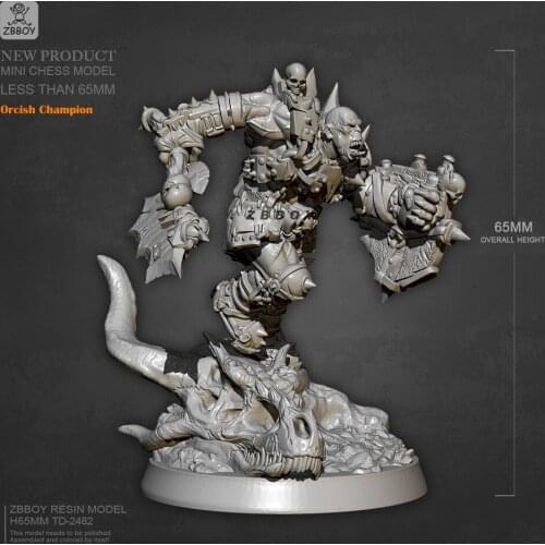 65MM Resin model kits toy figure Self-assembled TD-2482