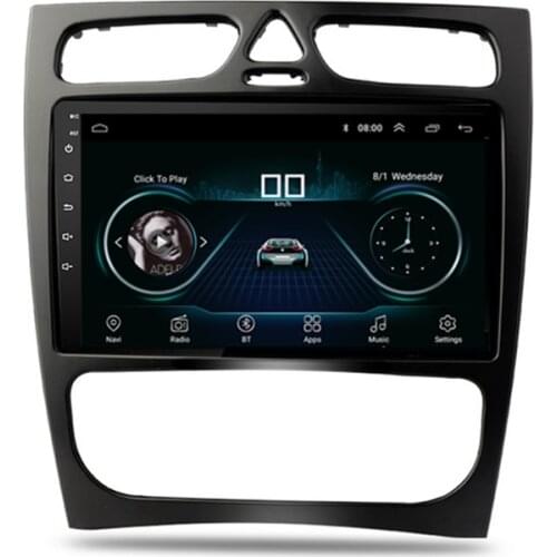 9-inch Android 10.1 32GB Car Stereo Radio GPS For MERCEDES BENZ C CLK W203 W209