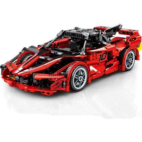 Cars Ornaments Technoical Super Car Sports Cars plastic Building Blocks Educational Childs Gifts High-Tech Model Toys 535 PCS
