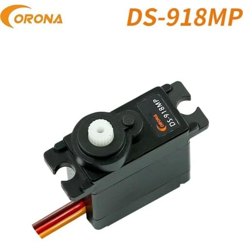 Corona DS918MP 1.8g 0.06sec 9g Digital Metal Gear Mini Servo for Hobby Robotics Education Industrial