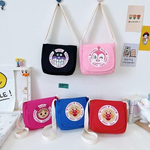 Baby Bag 2021 Plush Backpack Children 1-3 Years Japanese Anpanman Cute Korean Version of The Tide Boys and Girls Baby School Bag