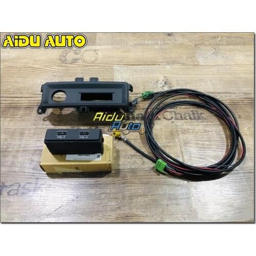 FOR Audi A6 C8 Rear Seat double USB Charging