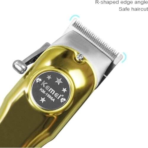 Kemei Electric Hair Trimmer Ceramic Blade Razor Barbershop Powerful LCD Hair Clippers Haircut for Men Hair Cutter Barber Machine