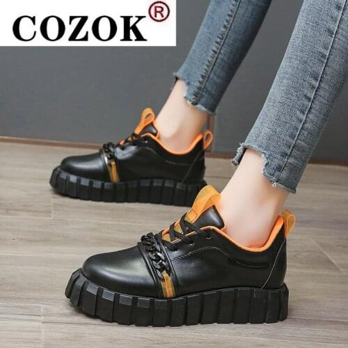 Womans Vulcanized Shoes Canvas Lace-Up Solid Casual Sneakers Thick Bottom Female Skateboard Fashion Plus Size Ladies Footwear