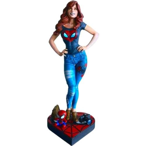 1/6 31cm 3D Printing Garage Kit GK Beauty American Women Figure White Model Unpainted Gift of For Modeler A109