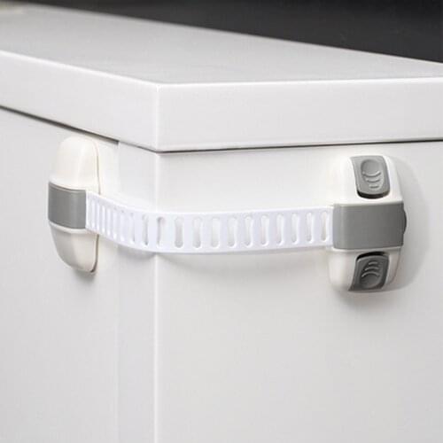 Child Safety Multifunctional Adjustable Drawer Lock Safety Lock Protection Drawer Cabinet Refrigerator Lock Baby Anti Pinch Hand