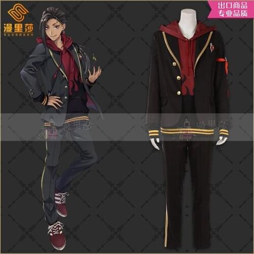 New arrival Game Twisted Wonderland Diasomni SCARABIA Jamil School Uniforms Red Cosplay Costume New Outfit