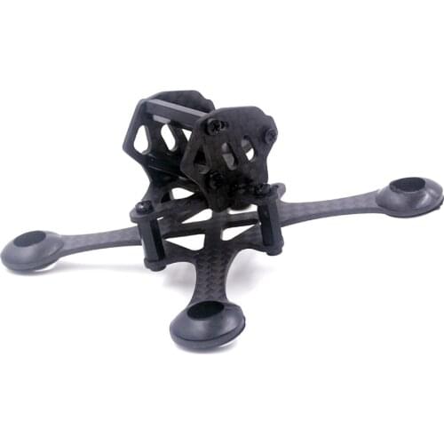 ShenStar Carbon Fiber 7mm/8mm Hollow Cup Brushed Rack Frame Kit for Indoor FPV RC Drone Quadcopter F3 Flight Control 55MM Paddle