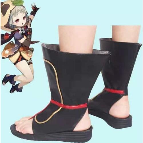 Mangoyoyo Game Genshin Impact Sayu Cosplay Shoes Genshin Impact Sayu Boot shoes