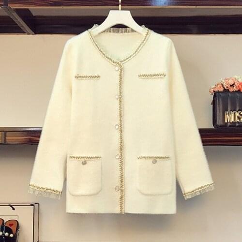 Women Sweater Cardigans 2021 Autumn Cashere Tops Casual Cardigans Chic Korean Fashion Winter Knit Jacket sueters de mujer