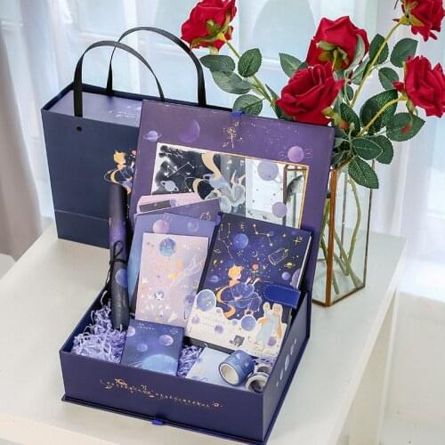 Notepad Explosive Net Red Stationery Gift Box Little Prince Handbook Set Creative Notebook