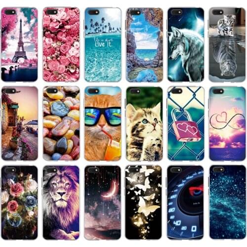 For Huawei y5 prime 2018 Case Cover for Huawei y5 2018 / y5 prime 2018 Case Soft silicon Back Cover for Huawei y5 2018 protect