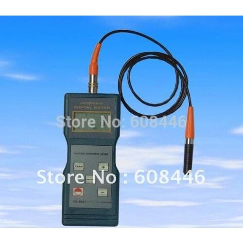 New Digital Paint Coating Thickness Meter Gauge F Probes CM8821