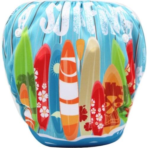 Diapers Panties For Children Baby Swim Diapers Waterproof Adjustable Cloth Pool Pant Cover Reusable Washable Baby Nappies Summer
