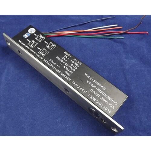 FCL700B 500K times reliable delay optional Power-off-lock fail secure NC/NO/COM output Electric Bolt Lock