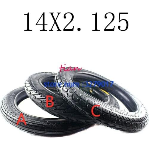 Hot Sale 2019 Good Quality 14x2.125(54-254) Inner and Outer Tyre Rubber Tire Fits Many Gas Electric Scooter and E-Bike