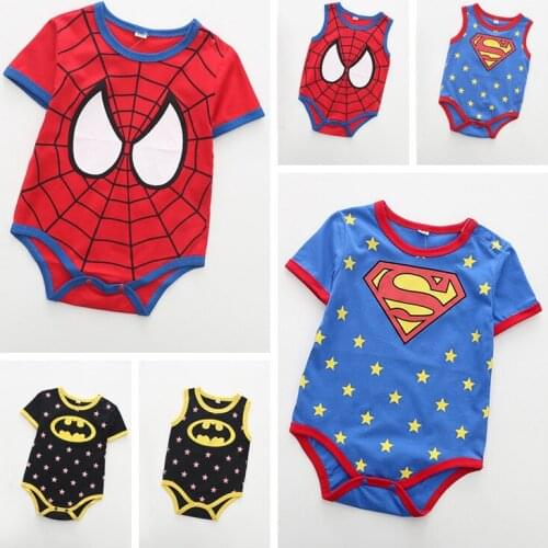 Printed short-sleeved triangular Jumpsuit Summer Cotton Khaki childrens wear XPLL0013