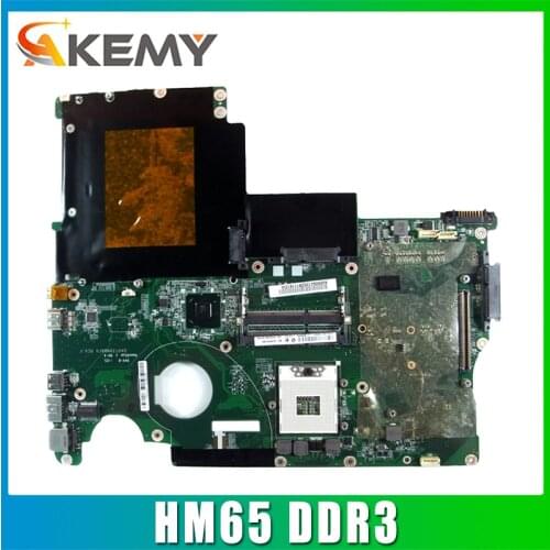 AKEMY DA0TZ6MB8F0 Laptop motherboard For TOSHIBA Qosmio X500 X505 P500 P505 Notebook Mainboard A000054130 HM65 DDR3