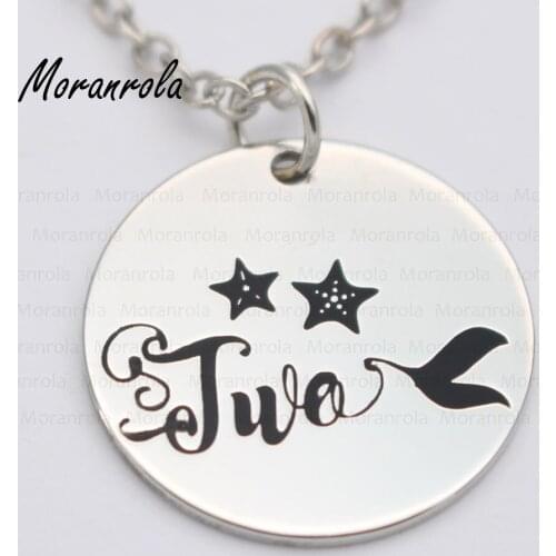 New arried" Mermaid 2nd Birth"Copper necklace Keychain,charm Baby Girl Second Birthday Gift Pearl Shell jewelry Mermaid