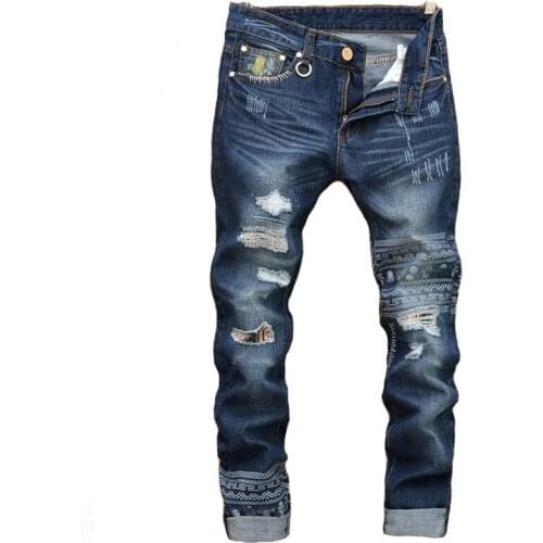 Мужские обтягивающие джинсы Nanaco China At AliExpress