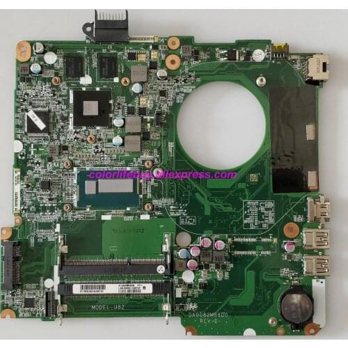 Genuine 737669-501 737669-601 DA0U82MB6D0 w HD8670M/1GB GPU i5-4200U Laptop Motherboard for HP 15-n Series NoteBook PC