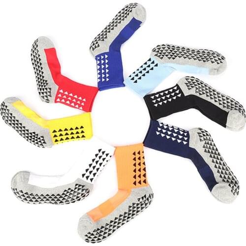 New Mens Sports Socks Thick Towel Bottom Mens Mid-tube Dispensing Non-slip Football Socks Basketball Socks Sports Stockings