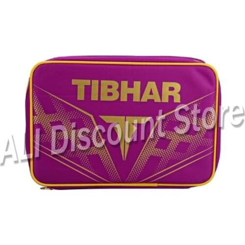 New Arrival Original Tibhar Table Tennis Racket Cover Sport Bag Ping Pong Bat Racquet Sports Case
