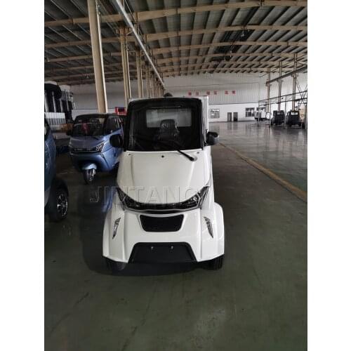 New Electric Food Car Mini Cargo Delivery Truck Box Pup Truck Utility Cargo Delivery Cars Electric Car for Adult