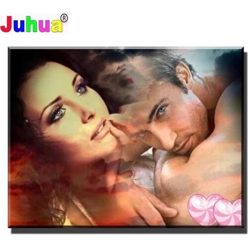 Full Round Diamond 5d Diy Diamond Painting Beloved Sweet lovers Diamond Embroidery Arts Cross Stitch Rhinestone Mosaic Home Art