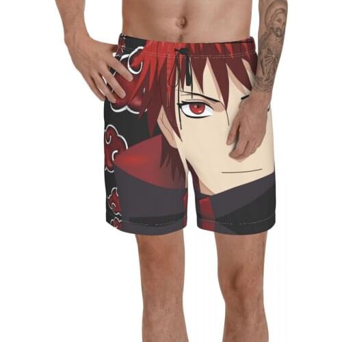 Promo Japan Anime Akatsuki Anime Causal Breathable Quick Dry Classic print Shippuden running Hawaii Pants
