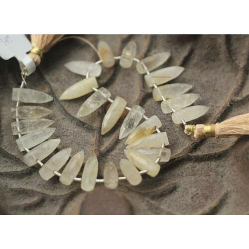 Natural gold hair crystal bullets good quality