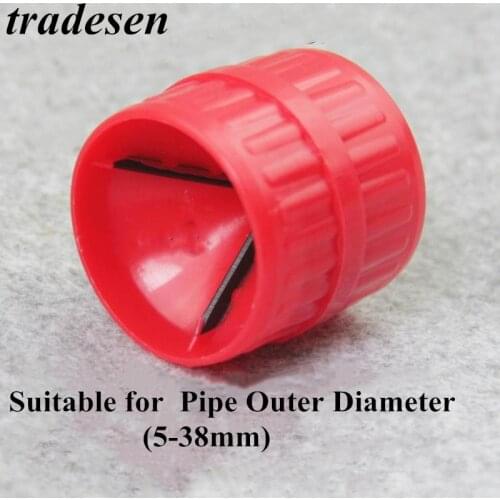 Pvc/ppr/upvc Red The pipe chamfering machine Plastic pipe/brass Inside and Outside the Reamer