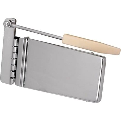 Silver Hollowbody Jazz Guitar Tremolo Bridge Tailpiece For Lp Sg Guitar Parts