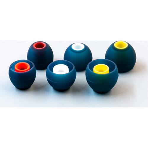 KBEAR 08 Silicone upgraded Eartips 1 pair(2 pcs) Noise Isolating with S M M- L Size For KBEAR TRI KZ Earphone