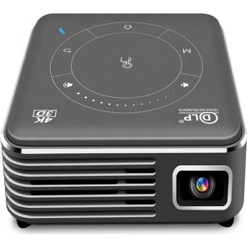 AYISA android system Smart DLP 3D Mini Projector P11 Android 9.0 2G+16G with 4k video Pocket Home Theater Smart