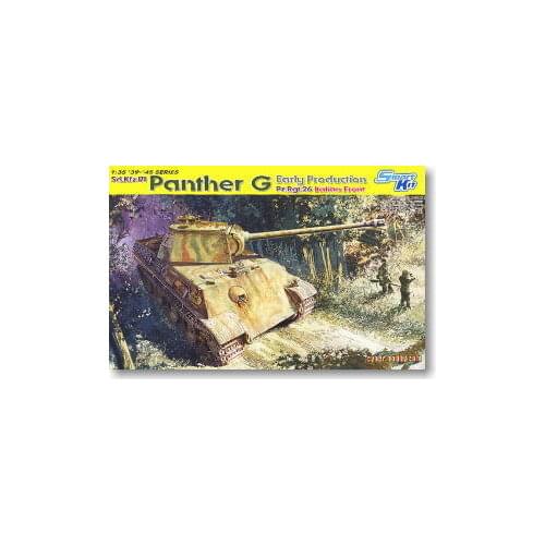 1/35 scale model Dragon 6267 5 Fighter Leopard A Pre-Form "Italy 1943"(DS track)