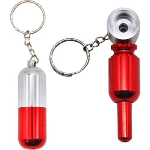 10Pcs Pill Shape Tobacco Pipe Metal Smoking Herb Pipe Smoke Pipa Cigarette Accessories Grinders Crusher Tool Pipas Fumar Hierba