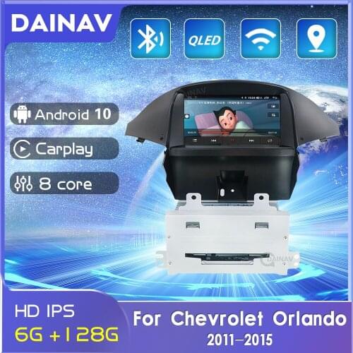 128GB 2 Din Android 10 Car Radio For Chevrolet Orlando 2011 2012 2013-2015 Car Autoradio GPS Navigation Multimedia DVD player