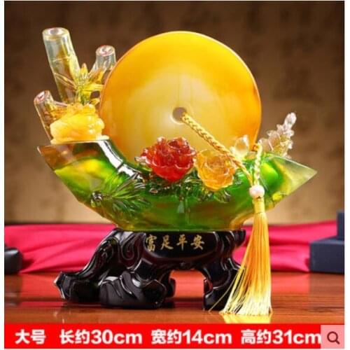 Safe buckle places article household lucky small room wine ark partition contracted porch handicraft decoration statue sculpture