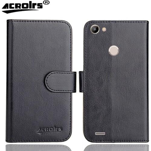 BQ BQ-5514L Strike Power 4G Case 6 Colors Leather Exclusive Special Crazy Horse Phone Cover Cases Credit Wallet+Tracking