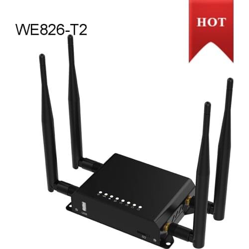 Cioswi WE826-T 4G modem wifi with sim card slot wi-fi router car/bus router wifi repeater 2.4ghz MT7620A chipset wireless router