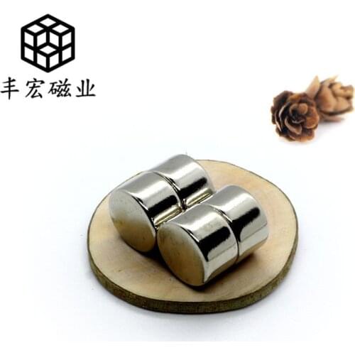 D16 * 10 strong magnet cylindrical round NdFeB ultra rare earth permanent magnet high strength magnetic steel 16*10 magnetic