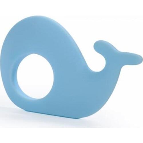 Baby Teether Food Grade Silicone Fish Cartoon Teether Chewable Soft Baby Teething Nursing Toys For Newborn