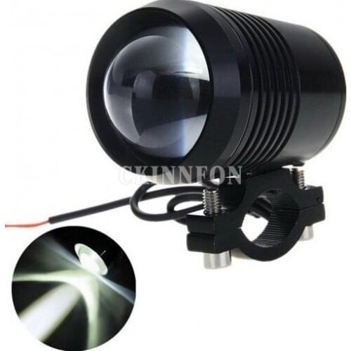 DHL 100PCS Motorcycle Headlight U2 1200LM 30W High Low Flash LED Driving Fog Spot Head Bulb Light Lamp Headlight