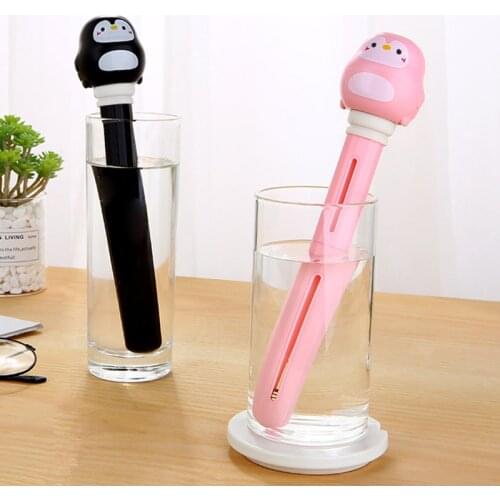 ELOOLE New Cute Pet Humidifier Mini Household Small Moisturizing Aromatherapy Car Creativity Penguin USB Aroma Humidifier