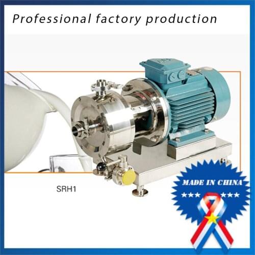 SHR1-130 4KW 380v50HZ Stainless Steel Three Phase High Shear Emulsifying Machine